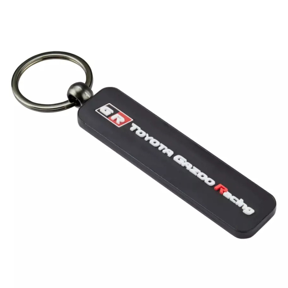 Toyota Gazoo Racing Black Keychain
